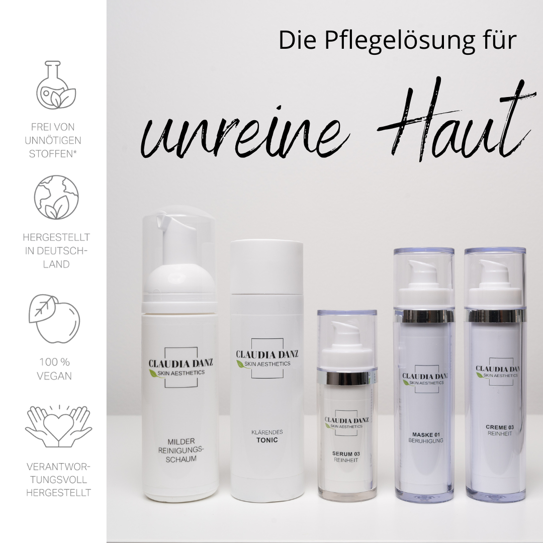 SKINCARE ROUTINE: UNREINE HAUT - PRODUKTSET