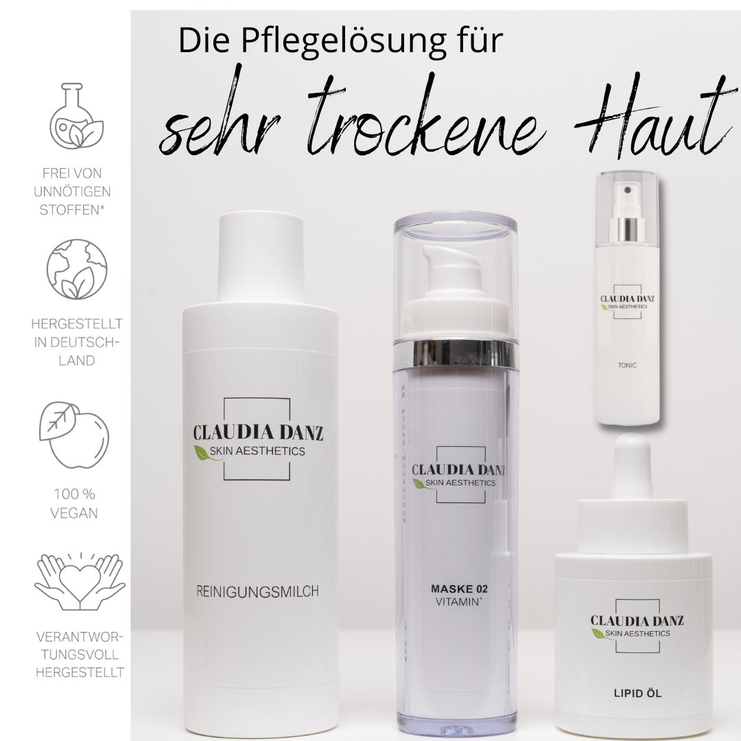 SKINCARE ROUTINE: TROCKENE HAUT - PRODUKTSET